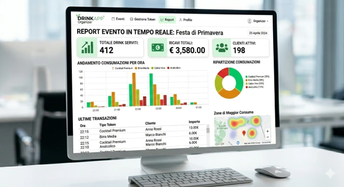 dashboard di riepilogo